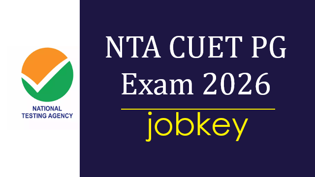 NTA CUET PG 2026 Online Form-jobkey